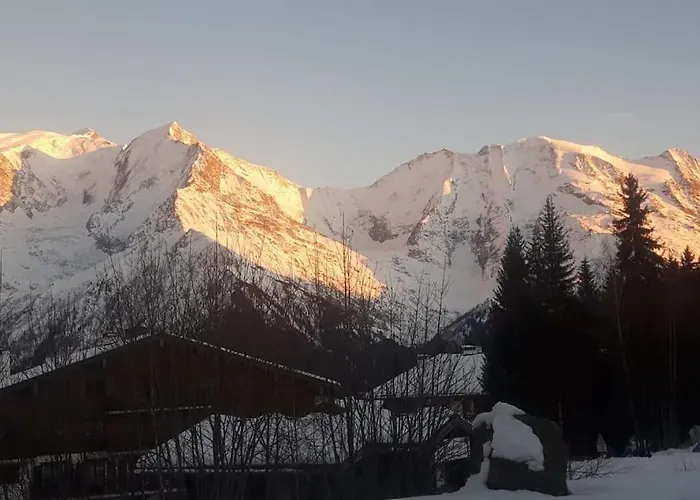 Mon Refuge Face Au Mont Blanc